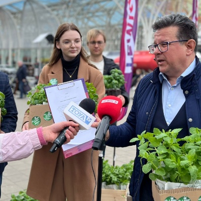 Ale z niego ziółko - Dzień Marihuany w Łodzi 